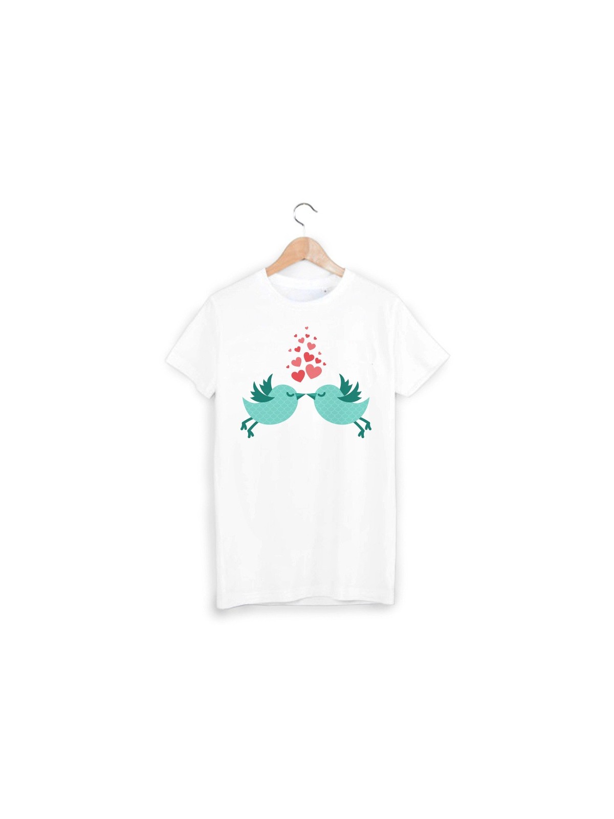 T-Shirt oiseaux love ref 1074