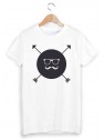 T-Shirt tendance moustache ref 1090