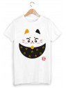 T-Shirt chat porte bonheur ref 1096