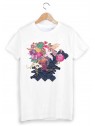 T-Shirt motif floral ref 1118