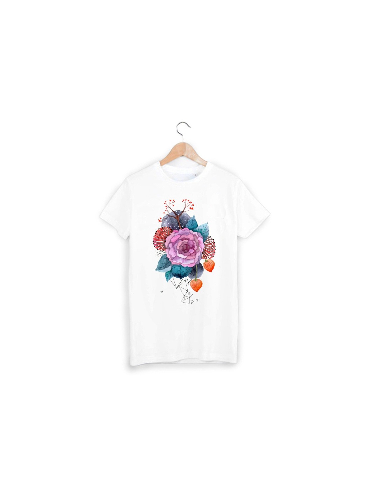 T-Shirt tendance art floral ref 1138