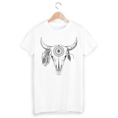 T-Shirt tendance squelette animaux ref 1147