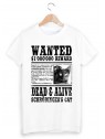 T-Shirt wanted cat ref 1213