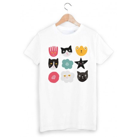 T-Shirt chat ref 1200