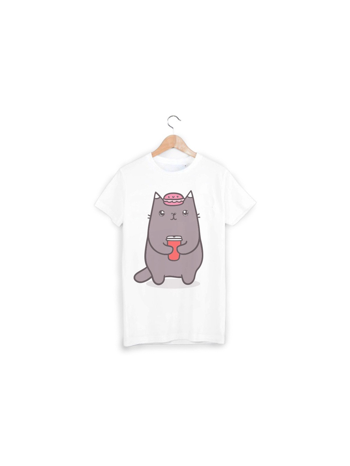 T-Shirt chat manga ref 1191