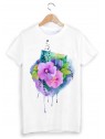 T-Shirt illustration floral design ref 1239