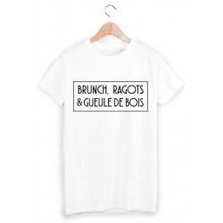 T-Shirt Brunch ragots et gueule de bois ref 1269