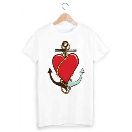 T-Shirt coeur de pirate ref 1326