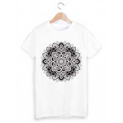 T-Shirt rosace psychÃ©dÃ©lique ref 1323