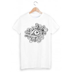 T-Shirt oeil psychÃ©dÃ©lique ref 1321
