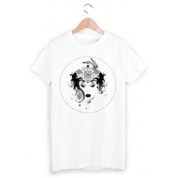 T-Shirt illustrÃ© femme ref 1314