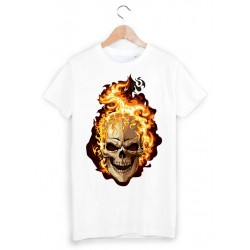 T-Shirt tÃªte de mort ref 1308