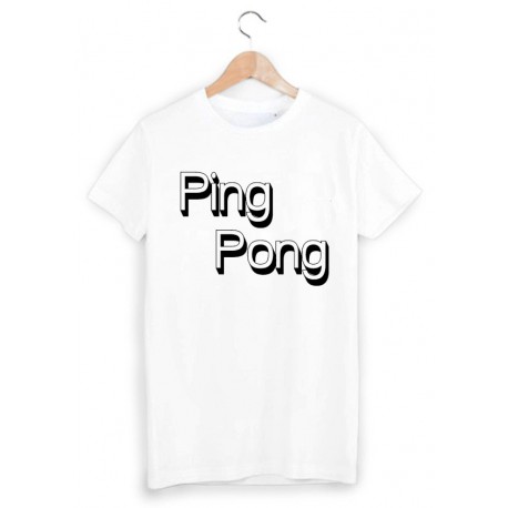 T-Shirt Ping pong ref 1347