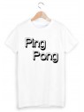 T-Shirt Ping pong ref 1347