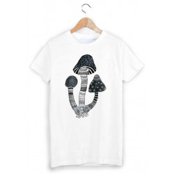 T-Shirt champignon psychÃ©dÃ©lique ref 1512