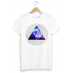 T-Shirt illustrÃ© art triangle ref 1501