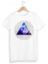 T-Shirt illustrÃ© art triangle ref 1501