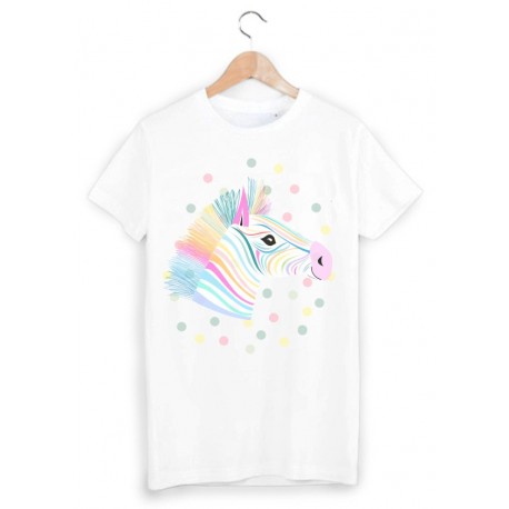 T-Shirt poney multicolor ref 1549