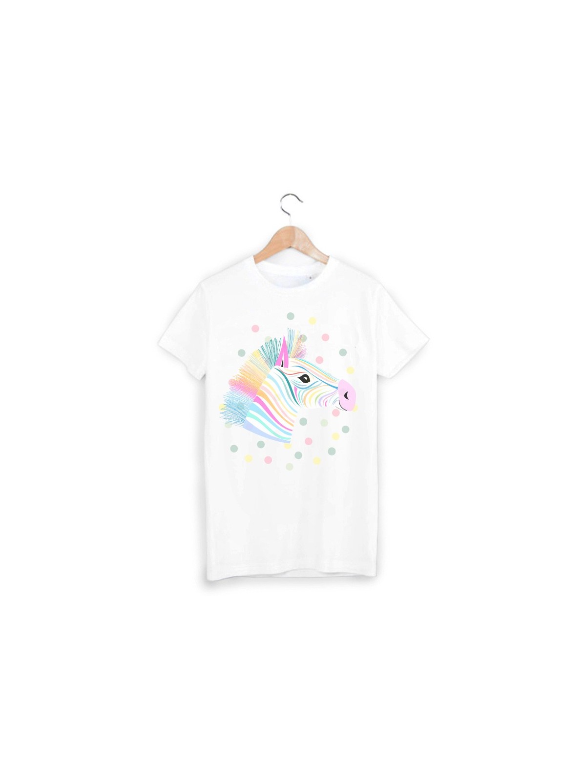 T-Shirt poney multicolor ref 1549