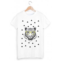 T-Shirt illustrÃ© tigre ref 1544