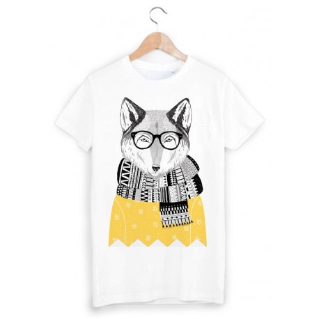 T-Shirt illustrÃ© renard ref 1540