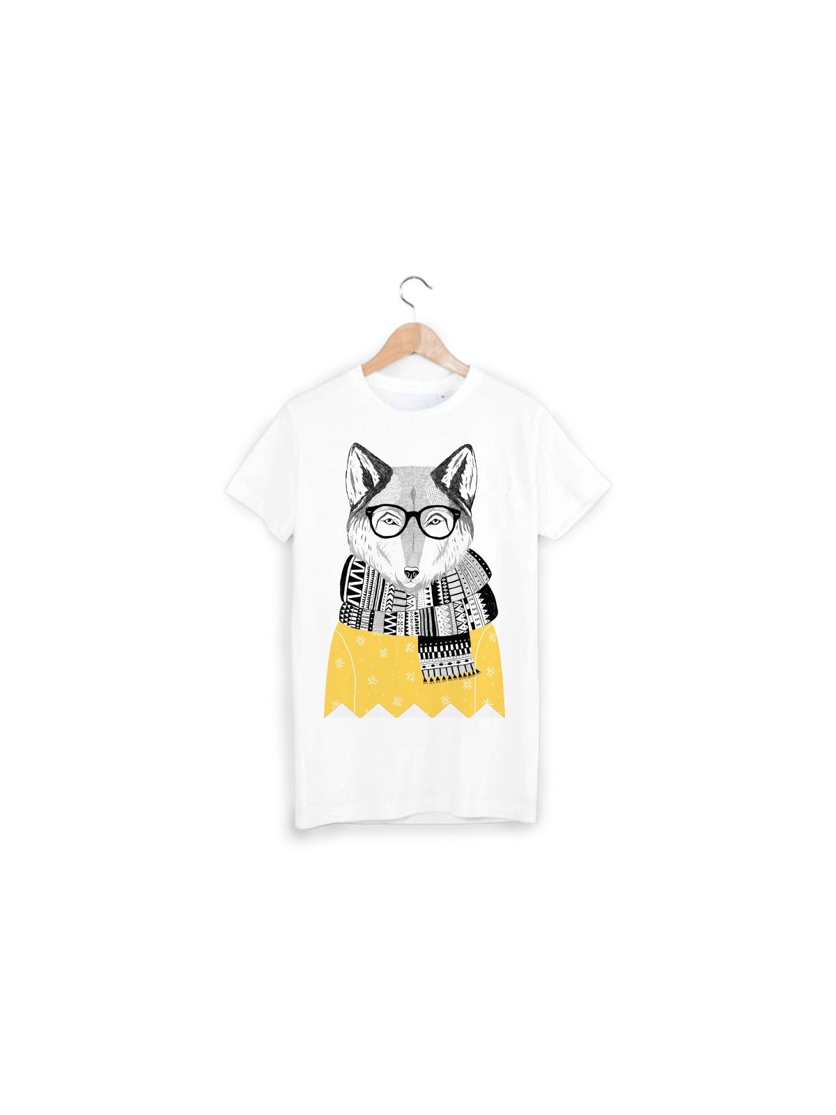 T-Shirt illustrÃ© renard ref 1540