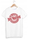 T-Shirt just married ref 1523
