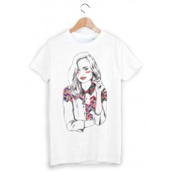 T-Shirt illustrÃ© mode ref 1527