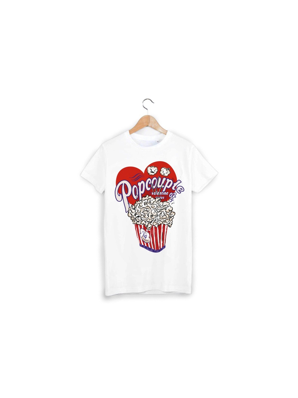 T-Shirt popcorn ref 1536