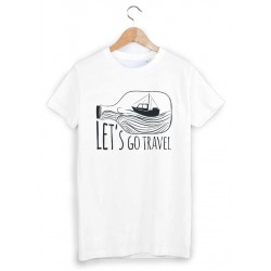 T-Shirt illustrÃ© voyage ref 1481