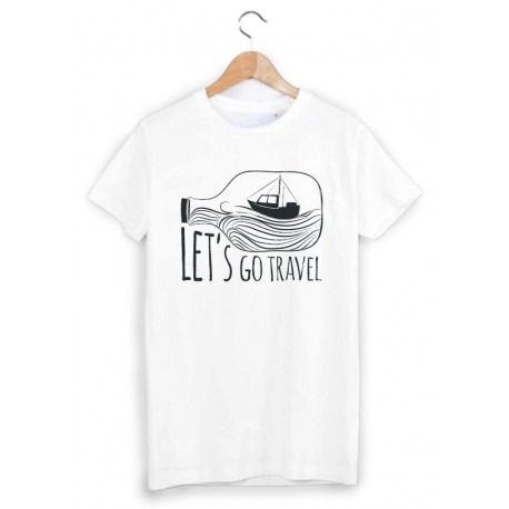 T-Shirt illustrÃ© voyage ref 1481