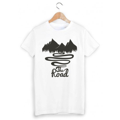 T-Shirt illustrÃ© the road ref 1480