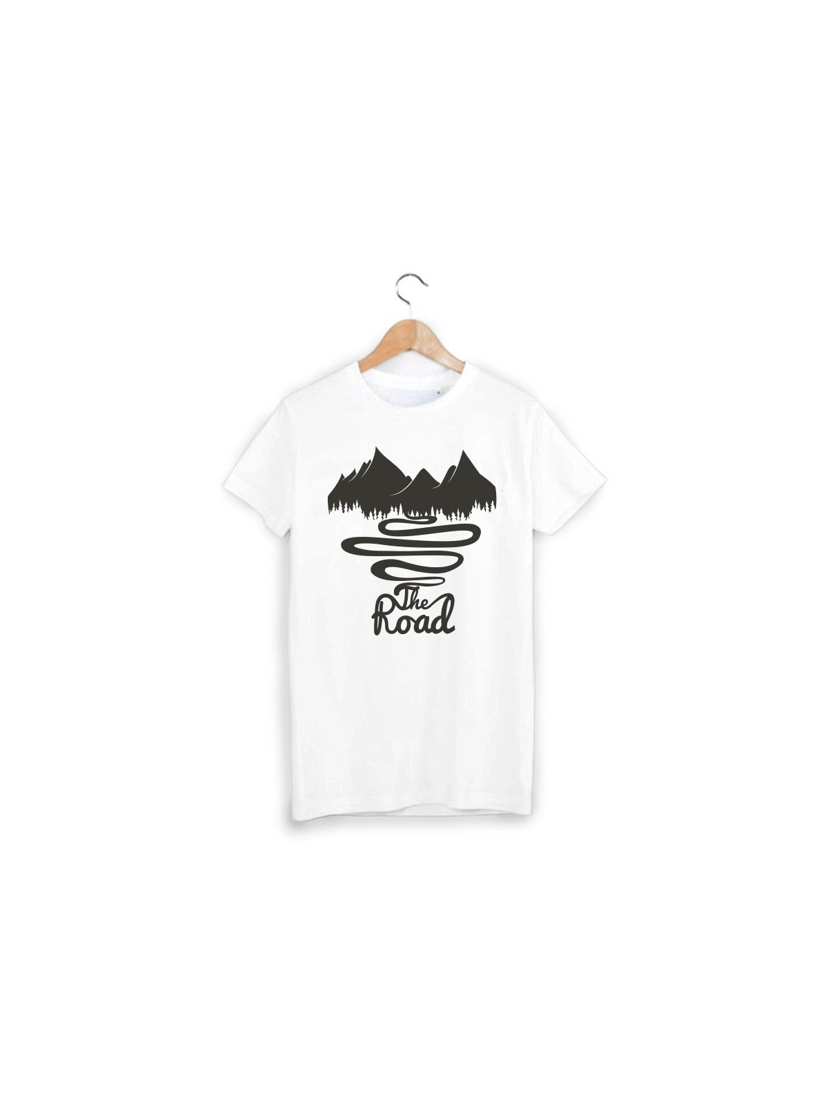 T-Shirt illustrÃ© the road ref 1480