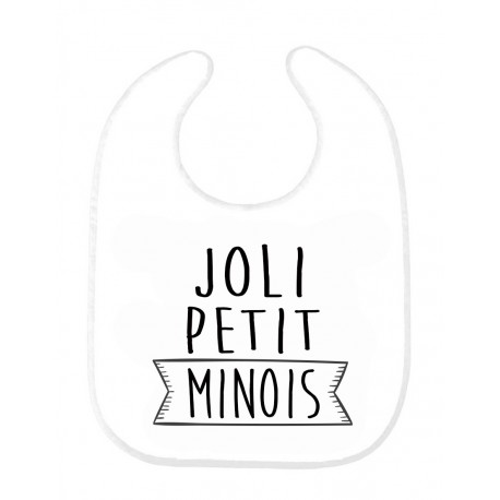 Bavoir bÃ©bÃ© joli petit minois ref 180