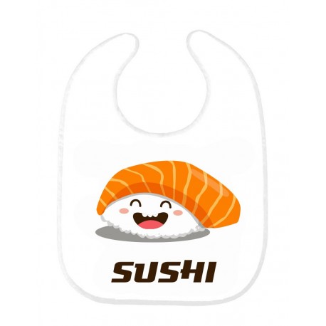 Bavoir bÃ©bÃ© sushi ref 106