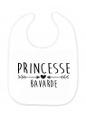 Bavoir bÃ©bÃ© princesse bavarde ref 170