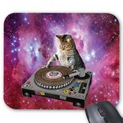 Tapis de souris chat dj ref 2512