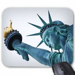 Tapis de souris statue de la libertÃ© ref 2527