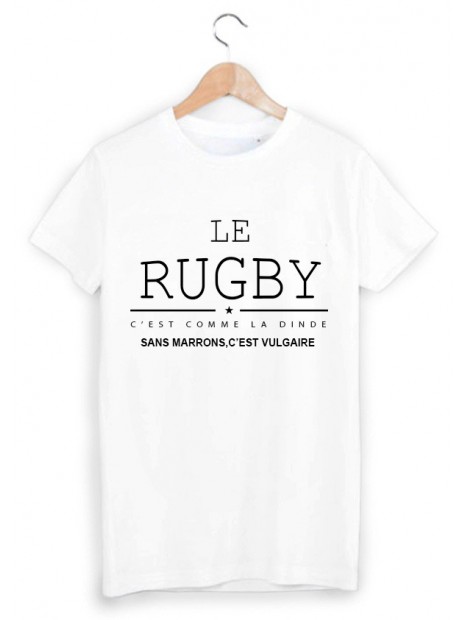 T Shirt Citation Rugby