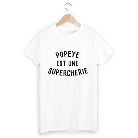 T-Shirt popeye est une supercherie ref 1604