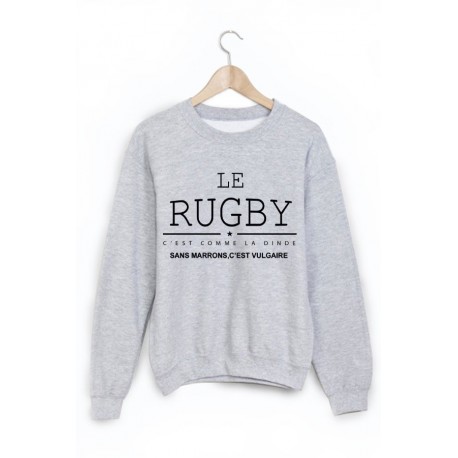 Sweat-Shirt citation rugby ref 1612