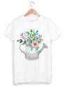 T-Shirt illustrÃ© fleur ref 1448