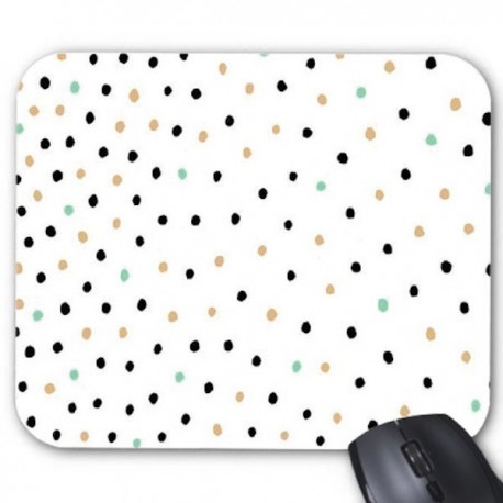 Tapis de souris imprimÃ© petit pois ef 2555