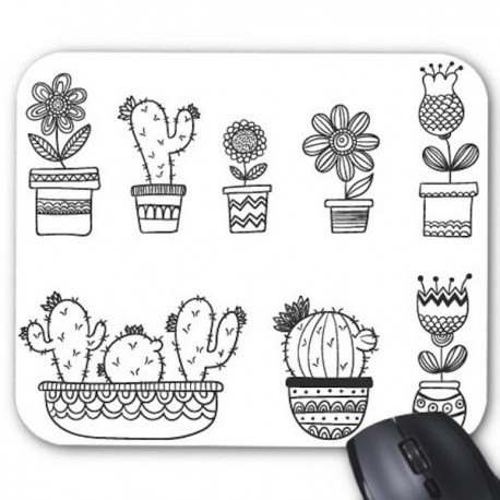 Tapis de souris cactus ref 2572