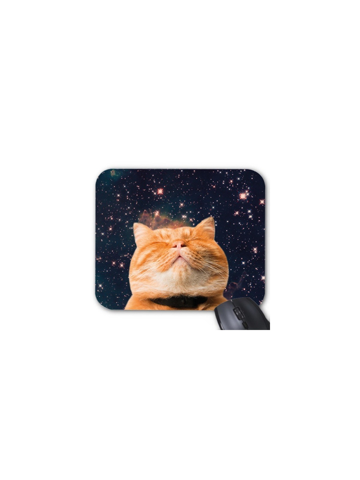 Tapis de souris chat dans l'espace ef 2586