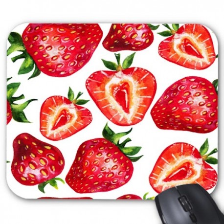 Tapis de souris fraise ref 2593