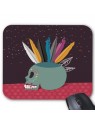 Tapis de souris illustrÃ© tete de mort ref 2599