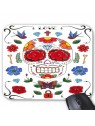 Tapis de souris tete de mort mexicaine ref 2601