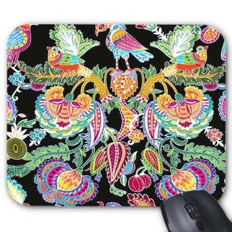 Tapis de souris imprimÃ© floral ref 2602