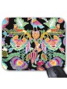 Tapis de souris imprimÃ© floral ref 2602